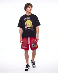 All Human Mars Shorts Red