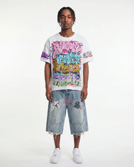 Bravest Studios Graf Tee White