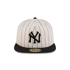 New York Yankees Chrome Pinstripe 19TWENTY Fitted Hat