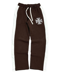 Mixed Emotions Quarter Pants Brown