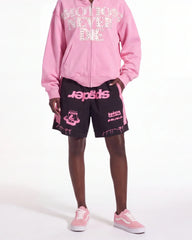 Sp5der Soccer Double Layer Shorts Black