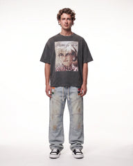 Triple Sevens Moto Denim Pants Blue