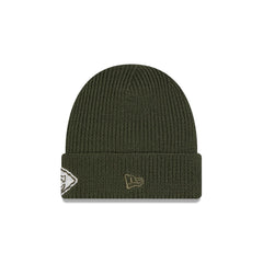 Alpha Industries x Kansas City Chiefs Olive Green Cuff Knit Hat