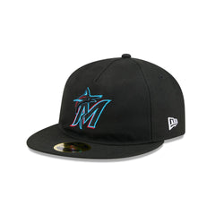 Miami Marlins Easy Retro Crown 59FIFTY A-Frame Fitted Hat