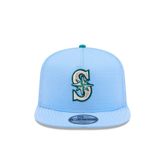 Seattle Mariners Pinstripe Ripstop 9FIFTY A-Frame Snapback Hat