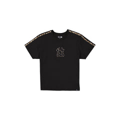 New York Yankees Trend Animal Print Trim Women's T-Shirt