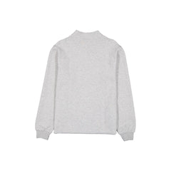Los Angeles Dodgers Logo Essentials Heather Gray Quarter Zip