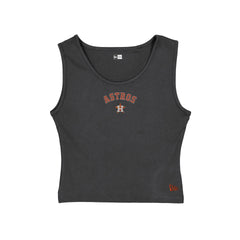 Houston Astros Glam Game Women's Graphite Tank Top