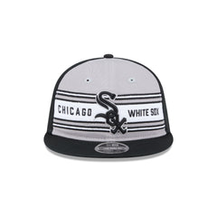 Chicago White Sox Team Stripes Retro Crown 9FIFTY Snapback Hat