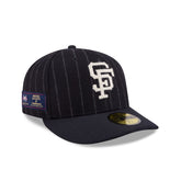 San Francisco Giants Pinstripe Merino & Cashmere Moon 59FIFTY Fitted Hat
