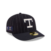 Texas Rangers Pinstripe Merino & Cashmere Moon 59FIFTY Fitted Hat