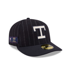 Texas Rangers Pinstripe Merino & Cashmere Moon 59FIFTY Fitted Hat