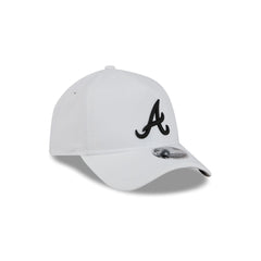 Atlanta Braves White 9FORTY APEX Snapback Hat