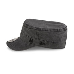 New York Mets Pigment Dye Black Military Cap