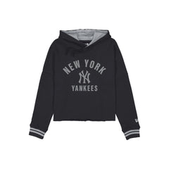 New York Yankees Women's Collegiate Cropped Hoodie