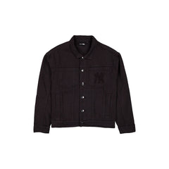 New York Yankees Dark Gray Denim Jacket