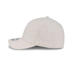 Los Angeles Dodgers Cream Winter Borg Women's 9FORTY M-Crown Snapback Hat