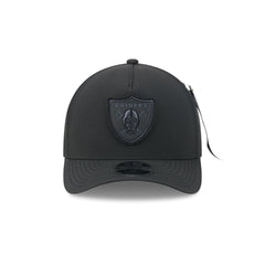 Alpha Industries x Las Vegas Raiders Nylon Black 9FORTY M-Crown A-Frame Snapback Hat
