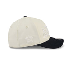 Houston Astros Two Tone Chrome Women's 9FORTY M-Crown A-Frame Snapback Hat