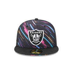Las Vegas Raiders 2026 Crucial Catch 59FIFTY Fitted Hat