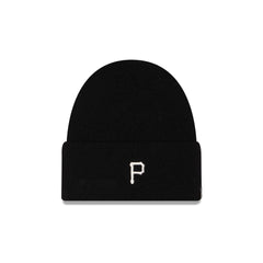 Pittsburgh Pirates Cashmere Black Cuffless Knit Beanie Hat