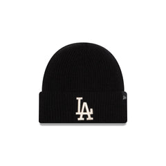 Los Angeles Dodgers Woolen Black Short Cuff Knit Beanie Hat