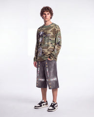 Bravest Studios Shepherd L/S Tee Camo Green