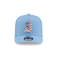 Boston Red Sox Red. White & Blue 9FIFTY A-Frame Snapback Hat