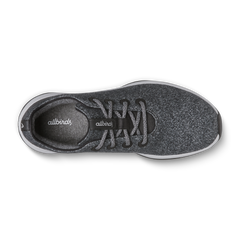 Women's Wool Runner NZ Waterproof - Dark Grey (Light Grey Sole)