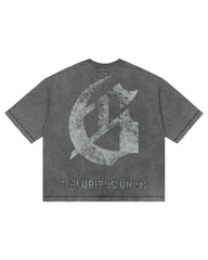 Godspeed Crest Tee Grey Wash