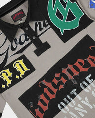 Godspeed Heritage Patchwork Polo Grey
