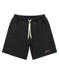 Godspeed Vital Short Set Black Wash Pink Logo