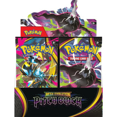 🔥2026 Christmas Gift🎄: Mega Evolution - Pitch Black Booster Box (36 Booster Packs)