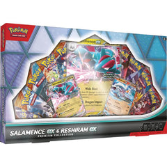 🔥2026 Christmas Gift🎄: Salamence ex & Reshiram ex Premium Collection