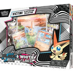 🔥2026 Christmas Gift🎄: Scarlet & Violet - Black Bolt/White Flare Unova Victini Illustration Collection