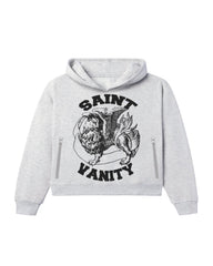 Saint Vanity Varsity Hoodie Grey