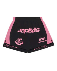 Sp5der Soccer Double Layer Shorts Black
