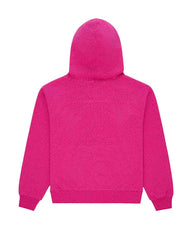Sp5der Webstone AOP Rhinestone Hoodie Pink