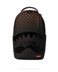 Sprayground Brown Check Ghost Drip Backpack