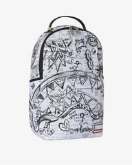 Sprayground Doodles Over Math Homework Backpack