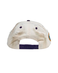 Up7Skate Dirty Meck Intl Street Team Snapback Hat White