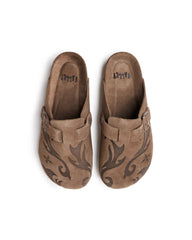Vale Forever Chocolate Clogs Brown