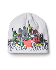 Vale Forever Greyski Beanie White