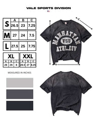 Vale Forever Manhattan Thrashed Tee Black