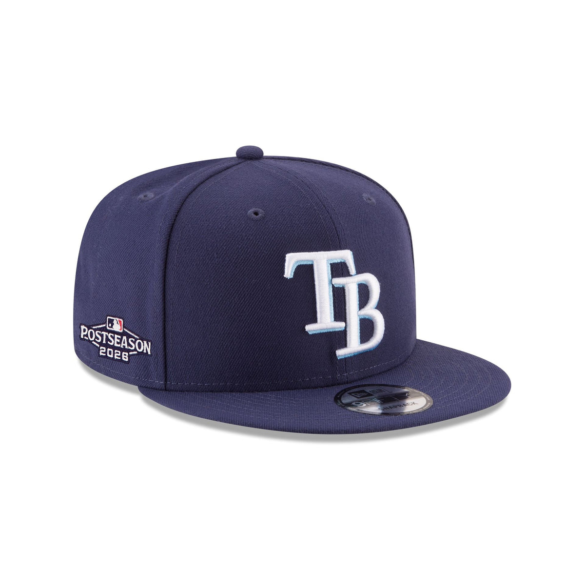 Tampa Bay Rays 2026 Postseason Side Patch 9FIFTY Snapback Hat