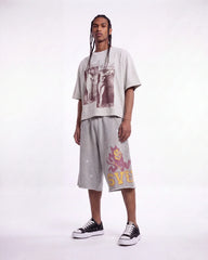 Saint Vanity Sun Devils Long Shorts Grey