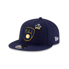 Milwaukee Brewers Jackie Robinson Day 2025 Retro Crown 9FIFTY Snapback Hat