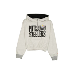 Pittsburgh Steelers Sport Night Heather Gray Women's Hoodie