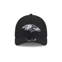 Baltimore Ravens Black & White 9FORTY M-Crown A-Frame Snapback Hat
