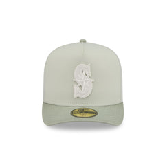 Seattle Mariners Crinkle 59FIFTY A-Frame Fitted Hat